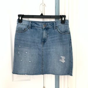Denim skirt